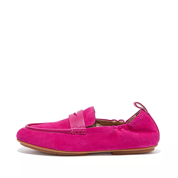 FitFlop ALLEGRO Mocka Penny Loafers Fuchsia | 40817472