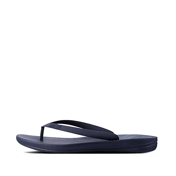 FitFlop IQUSHION Ergonomic Badsandaler Marinblå | 20741998