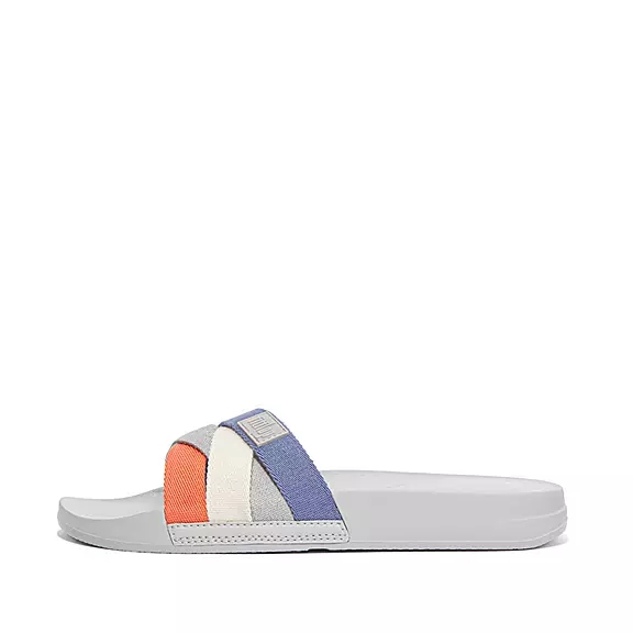 FitFlop IQUSHION Multi-Rem Tofflor Grå | 60290747