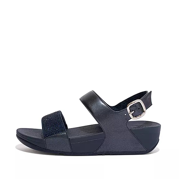 FitFlop LULU Crystal Sandaler Marinblå | 46586548