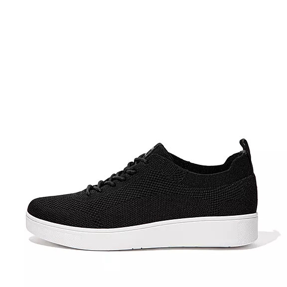 FitFlop RALLY Airyknit Sneakers Svarta | 79545529