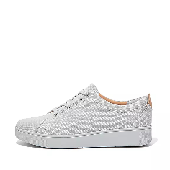 FitFlop RALLY Canvas Sneakers Grå | 83493823