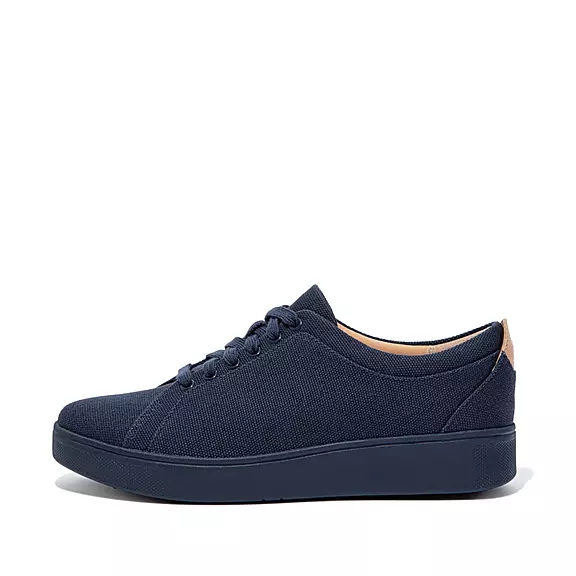 FitFlop RALLY Canvas Sneakers Marinblå | 30263475