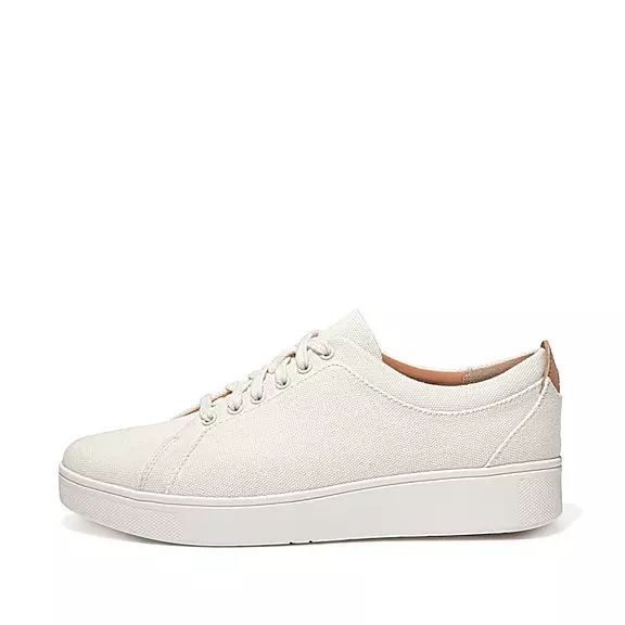 FitFlop RALLY Canvas Sneakers Vita | 29918840