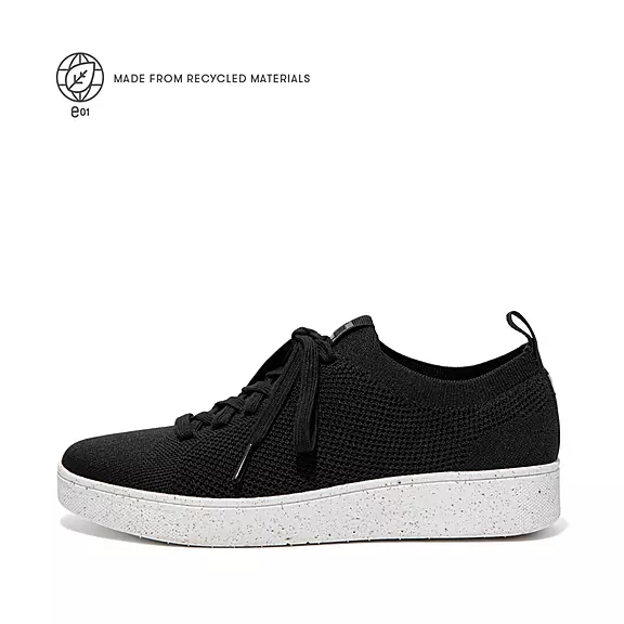 FitFlop RALLY E01 Multi-Knit Sneakers Svarta | 66256967
