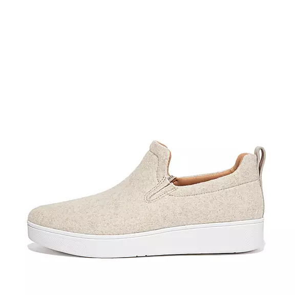 FitFlop RALLY Felt Slip-On Sneakers Vita | 83929541