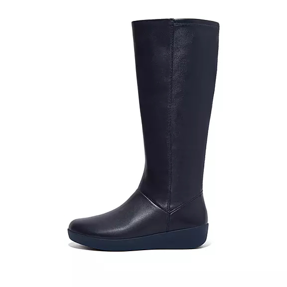FitFlop SUMI Stretch Knee-High Stövlar Marinblå | 29970422