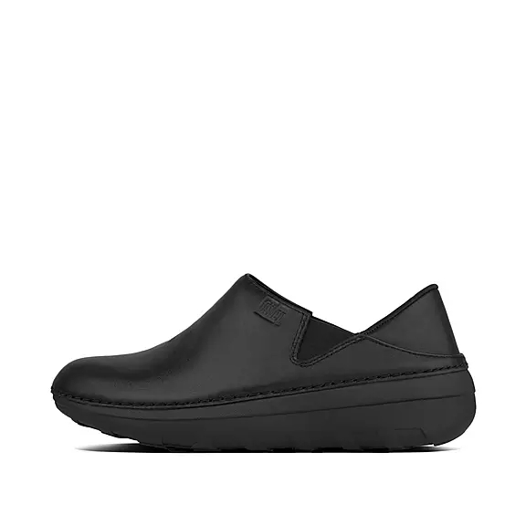 FitFlop SUPERLOAFER Läder Loafers Svarta | 36276764
