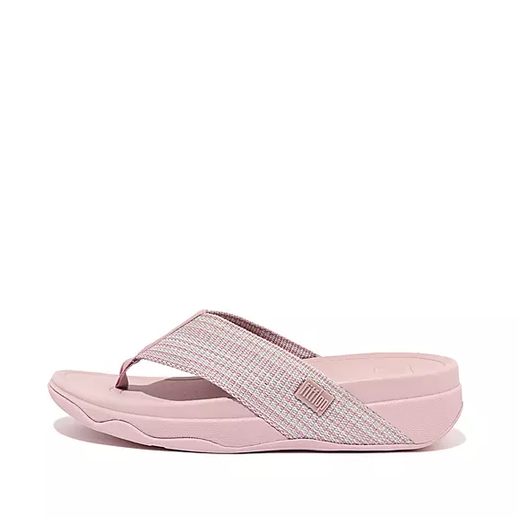 FitFlop SURFA Webbing Tåsandaler LjusLila | 25497267