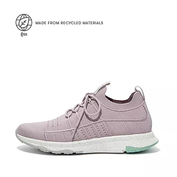 FitFlop VITAMIN FF E01 Knit Sports Sneakers LjusLila | 24768166