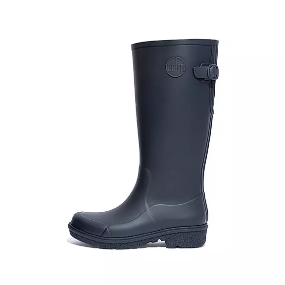 FitFlop WONDERWELLY Höga Gummistövlar Marinblå | 89483185
