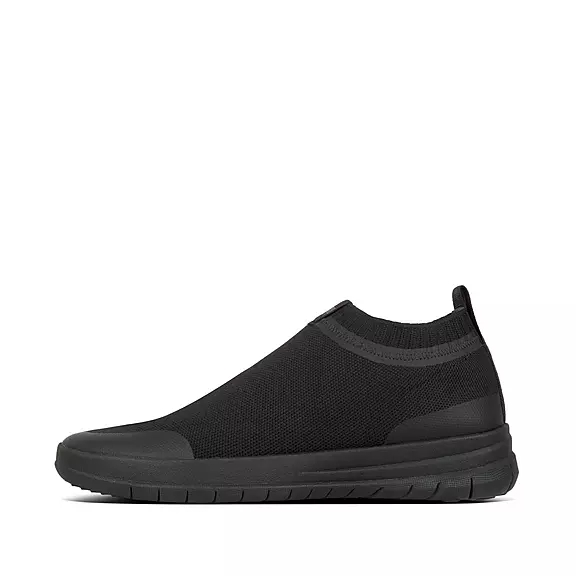FitFlop ÜBERKNIT Slip-On Sneakers Svarta | 31931725